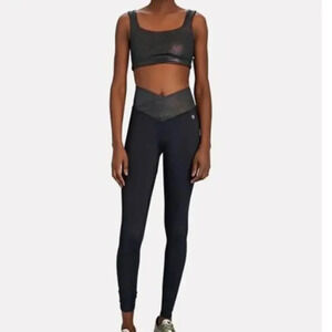 Eleven By Venus Williams Black Active Sports Bra Size Large